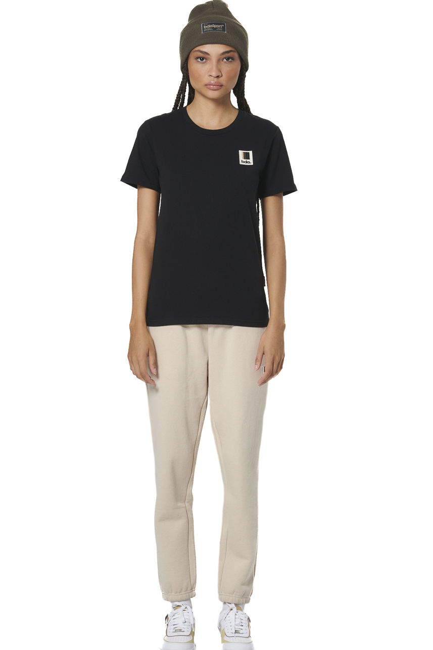 ΓΥΝΑΙΚΕΙΟ ΒΑΜΒΑΚΕΡΟ T-SHIRT Body Action 051529-01-BLACK