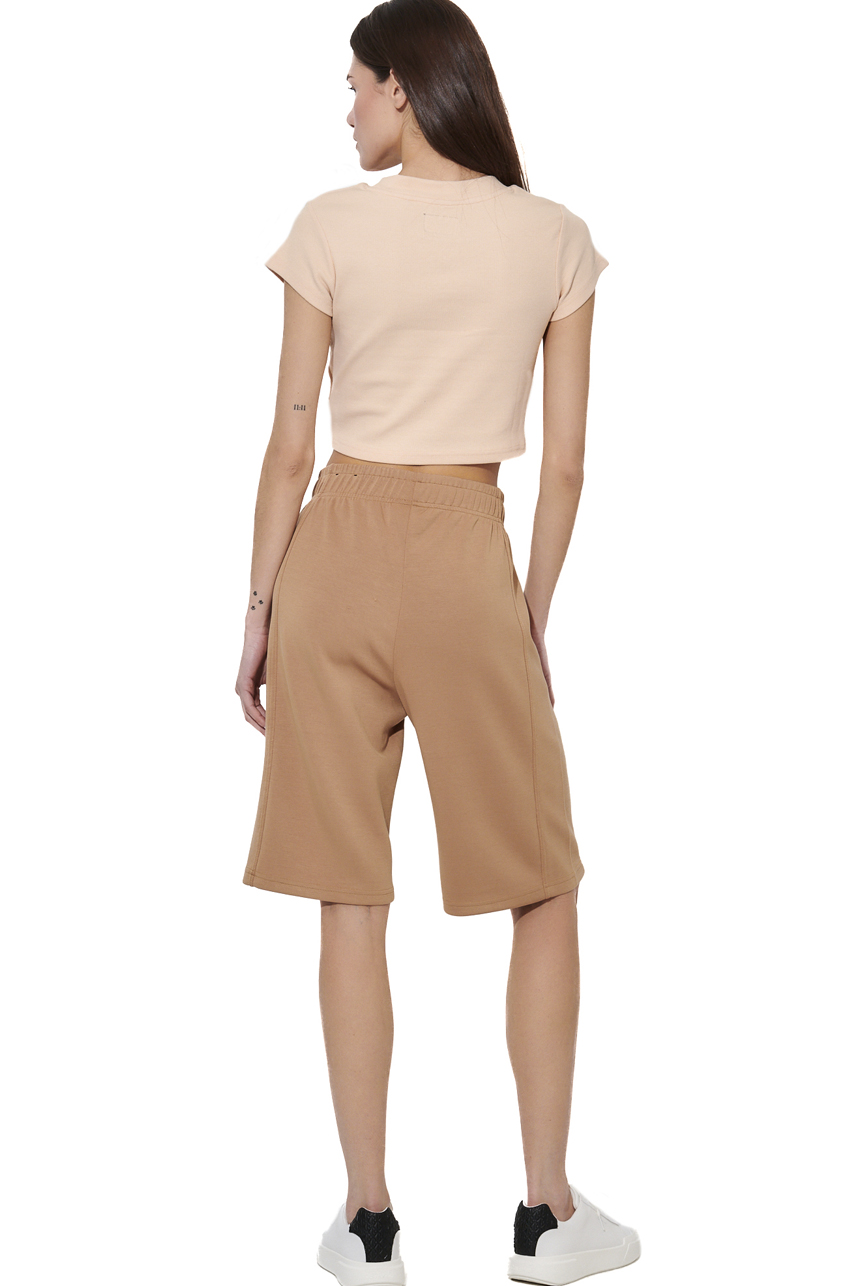 ΓΥΝΑΙΚΕΙΟ CROP T-SHIRT Body Action 051628-01-PEACH TAFFY