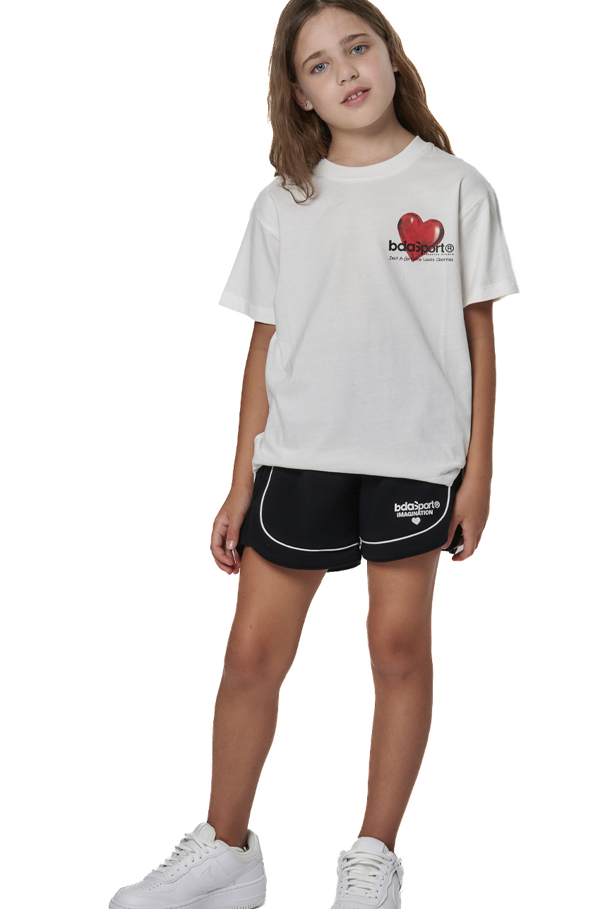 ΠΑΙΔΙΚΟ T-SHIRT ΓΙΑ ΚΟΡΙΤΣΙΑ Body Action 052604-01-WHITE ALYSSUM