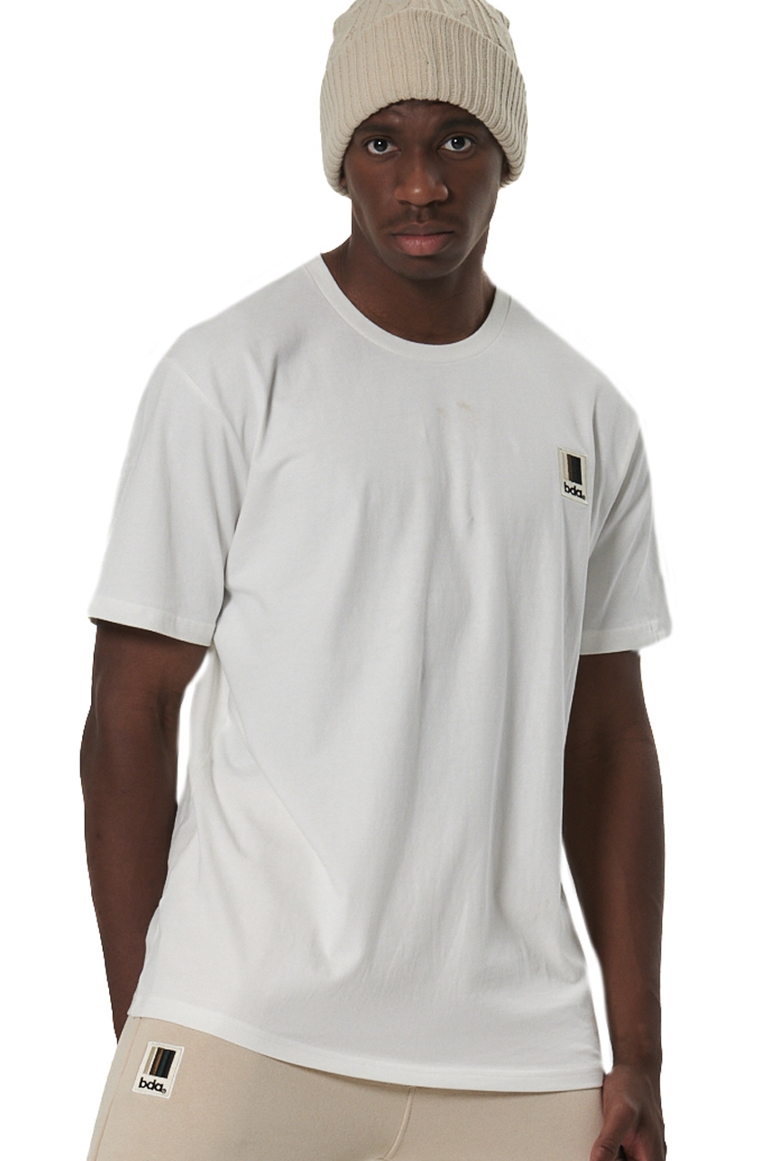 ΑΝΔΡΙΚΟ ΒΑΜΒΑΚΕΡΟ T-SHIRT Body Action 053532-01-SNOW WHITE