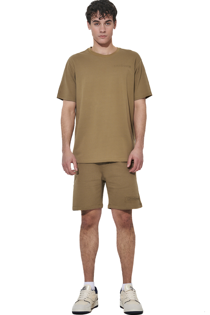 ΑΝΔΡΙΚΟ PIQUE T-SHIRT Body Action 053626-01-COVERT GREEN