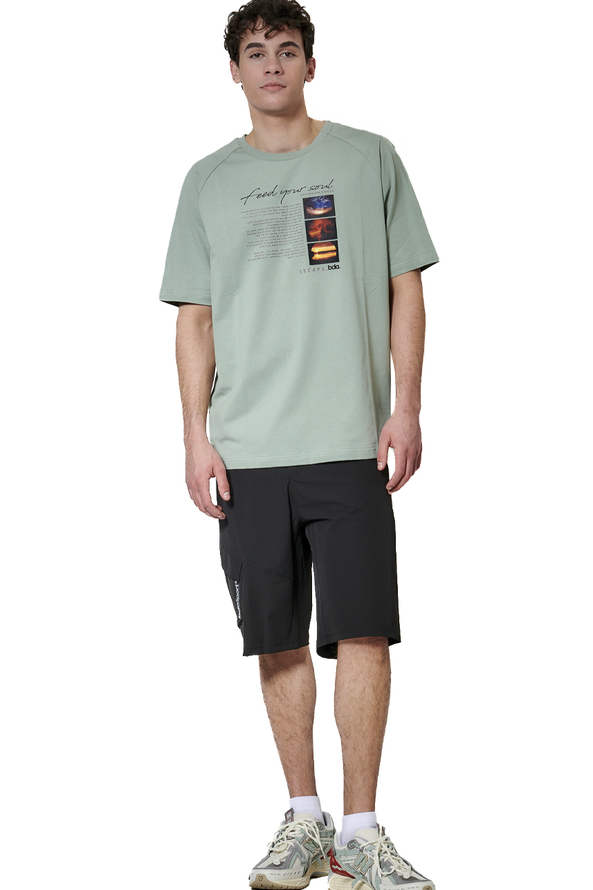 ΑΝΔΡΙΚΟ T-SHIRT Body Action 053627-01-PISTACHIO GREEN