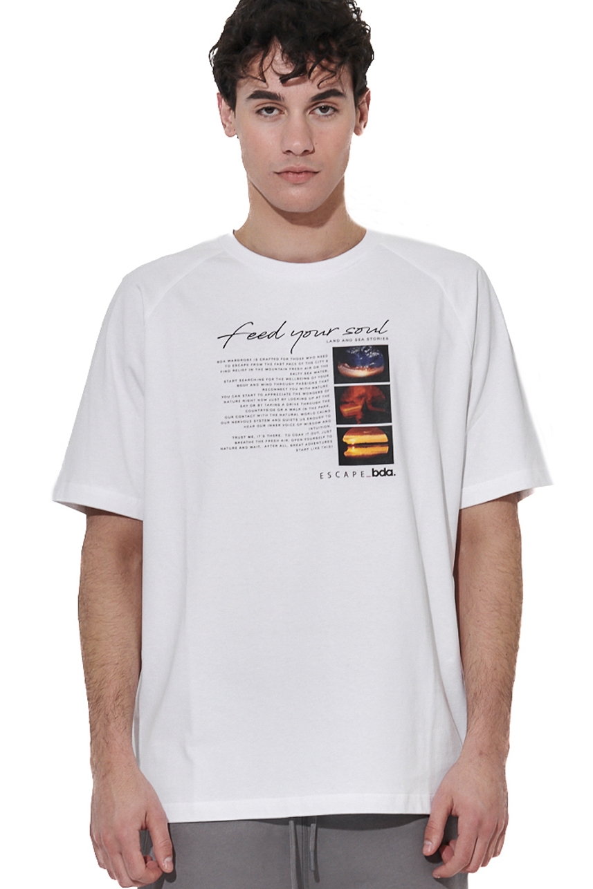 ΑΝΔΡΙΚΟ T-SHIRT Body Action 053627-01-WHITE