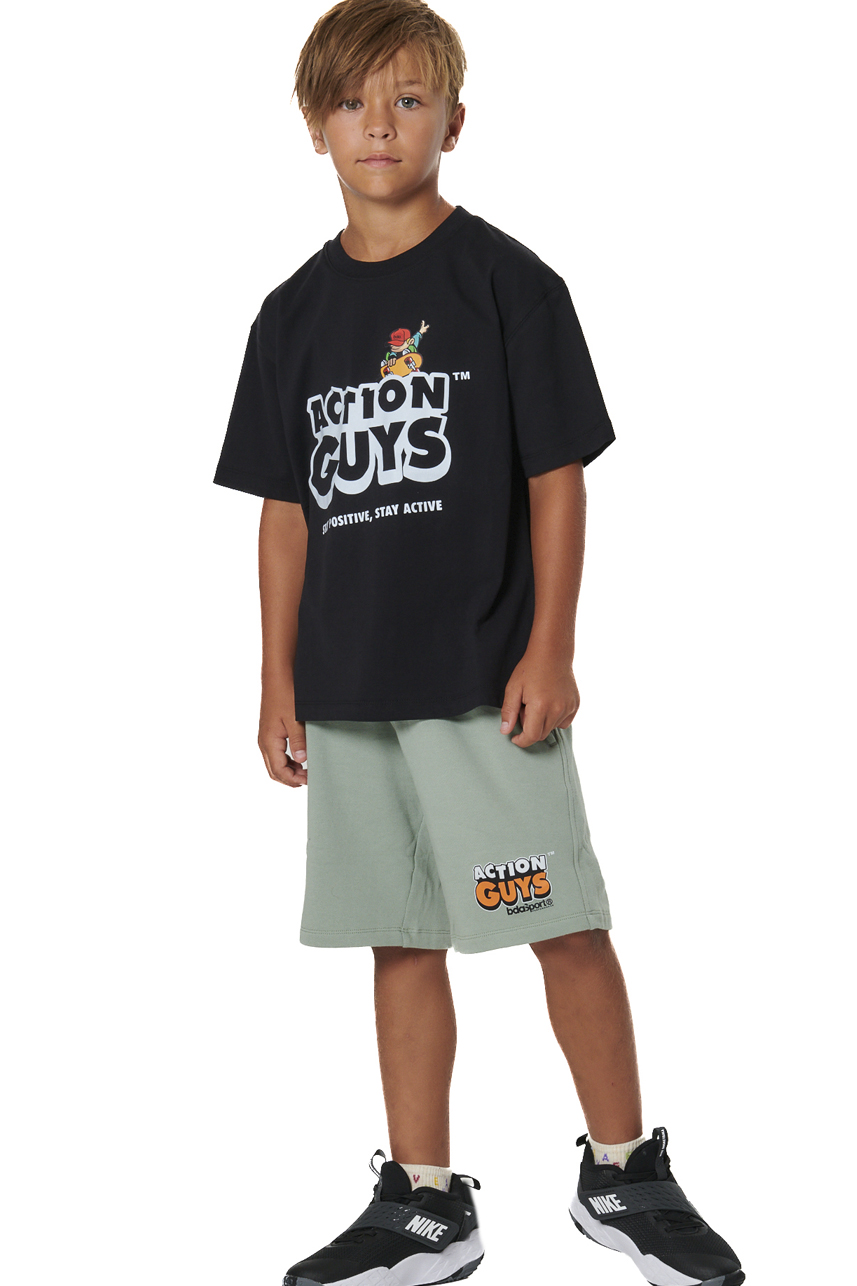 ΠΑΙΔΙΚΟ T-SHIRT ΓΙΑ ΑΓΟΡΙΑ Body Action 054604-01-BLACK