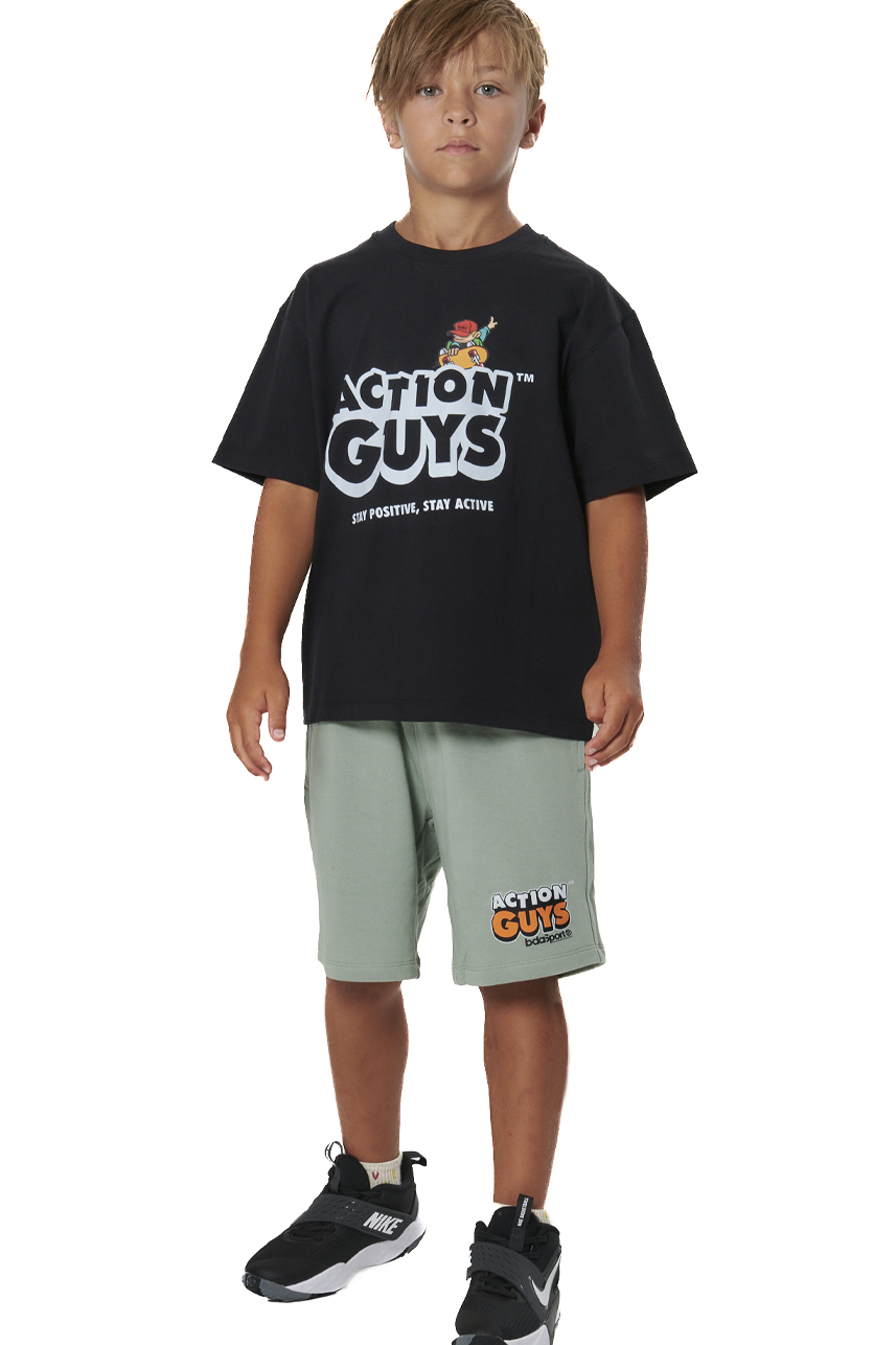 ΠΑΙΔΙΚΟ T-SHIRT ΓΙΑ ΑΓΟΡΙΑ Body Action 054604-01-BLACK