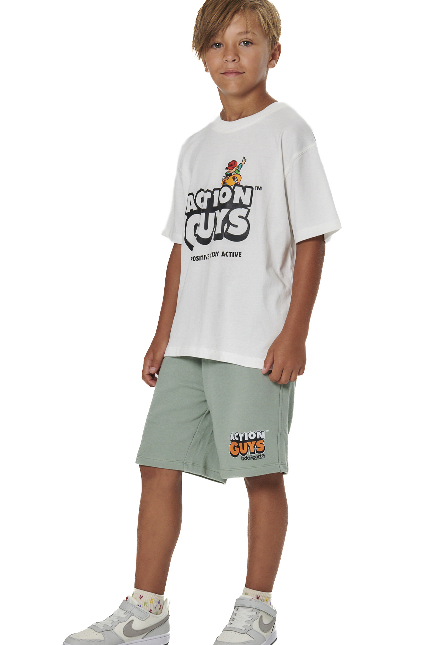 ΠΑΙΔΙΚΟ T-SHIRT ΓΙΑ ΑΓΟΡΙΑ Body Action 054604-01-WHITE ALYSSUM