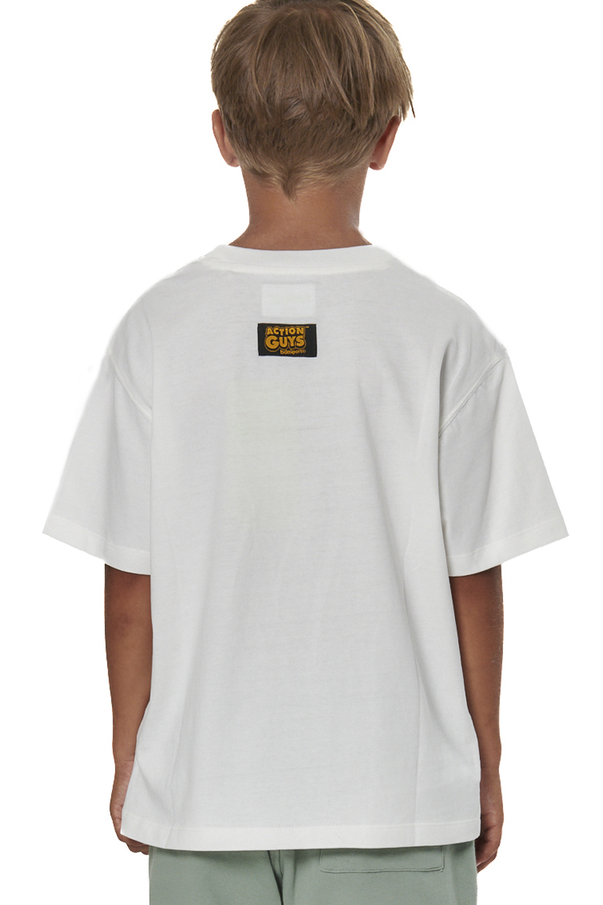 ΠΑΙΔΙΚΟ T-SHIRT ΓΙΑ ΑΓΟΡΙΑ Body Action 054604-01-WHITE ALYSSUM
