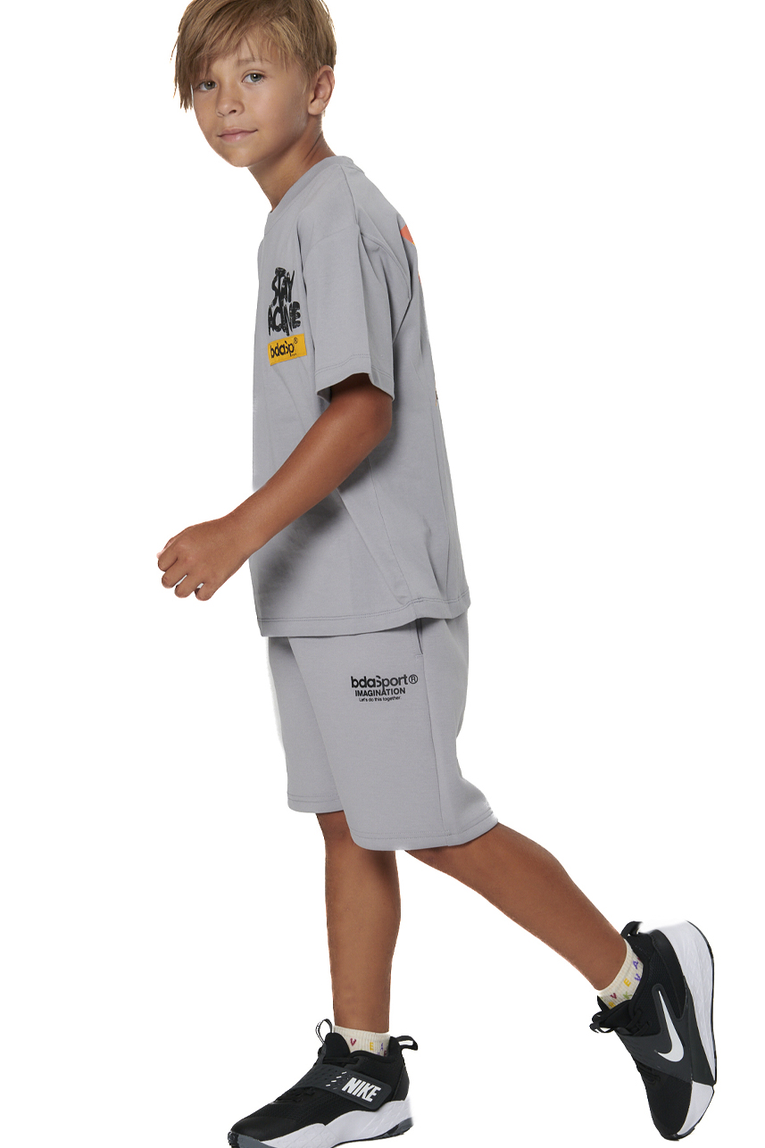 ΠΑΙΔΙΚΟ T-SHIRT ΓΙΑ ΑΓΟΡΙΑ Body Action 054605-01-ULTIMATE GREY