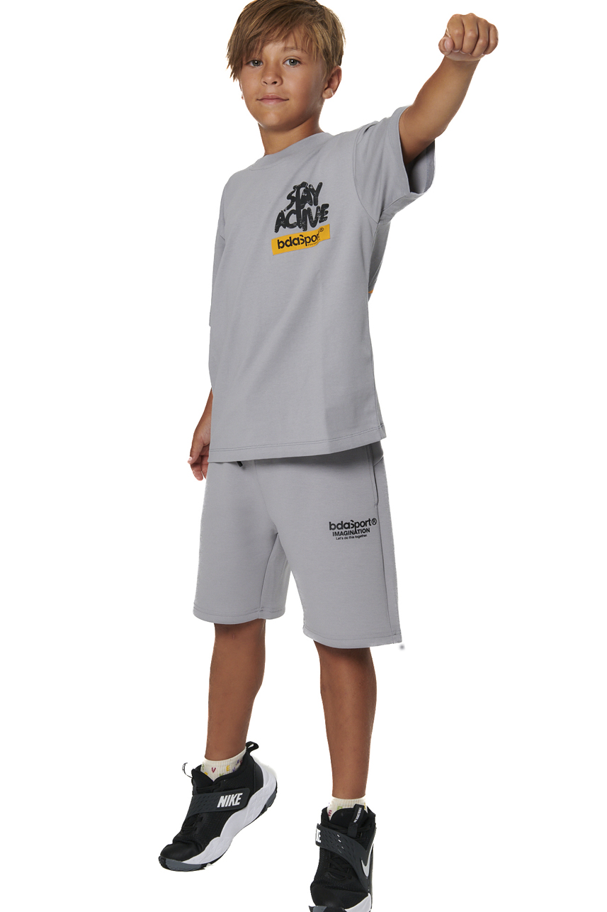 ΠΑΙΔΙΚΟ T-SHIRT ΓΙΑ ΑΓΟΡΙΑ Body Action 054605-01-ULTIMATE GREY