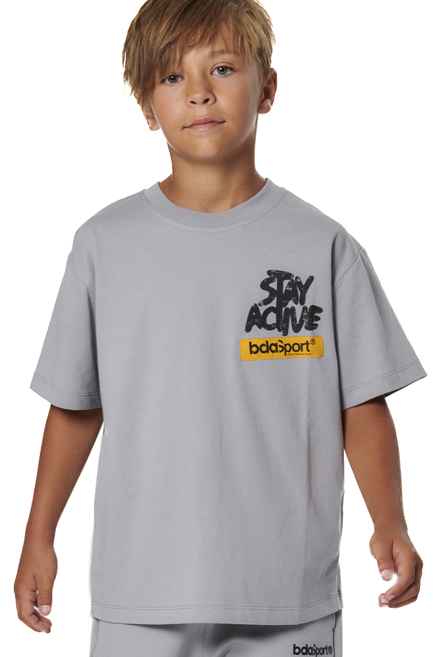 ΠΑΙΔΙΚΟ T-SHIRT ΓΙΑ ΑΓΟΡΙΑ Body Action 054605-01-ULTIMATE GREY