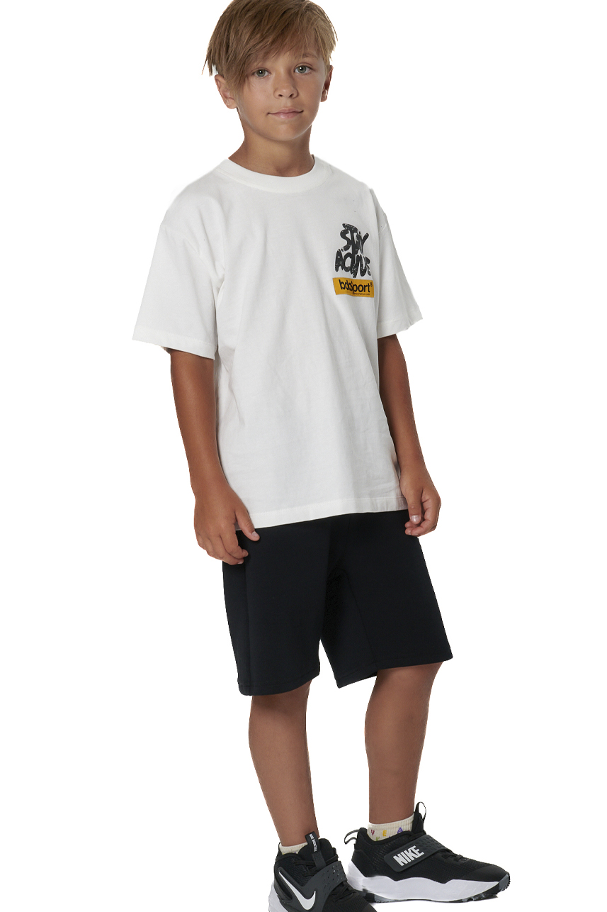 ΠΑΙΔΙΚΟ T-SHIRT ΓΙΑ ΑΓΟΡΙΑ Body Action 054605-01-WHITE ALYSSUM