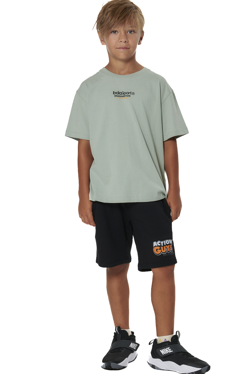 ΠΑΙΔΙΚΟ T-SHIRT ΓΙΑ ΑΓΟΡΙΑ Body Action 054606-01-PISTACHIO GREEN