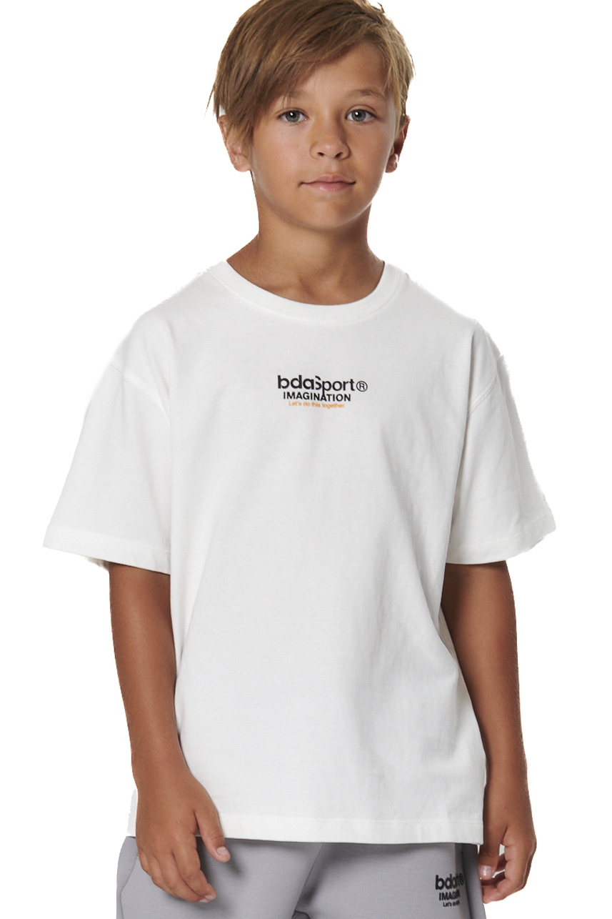 ΠΑΙΔΙΚΟ T-SHIRT ΓΙΑ ΑΓΟΡΙΑ Body Action 054606-01-WHITE ALYSSUM
