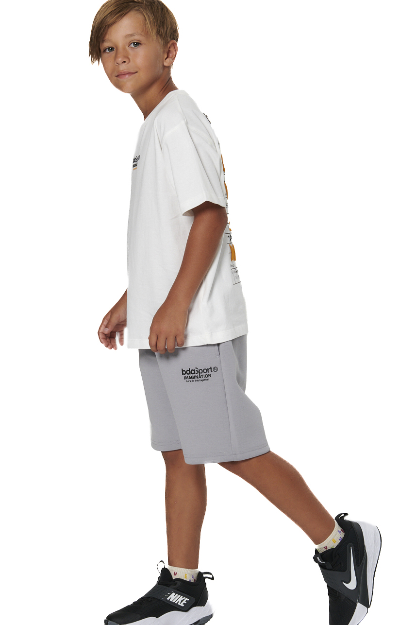 ΠΑΙΔΙΚΟ T-SHIRT ΓΙΑ ΑΓΟΡΙΑ Body Action 054606-01-WHITE ALYSSUM