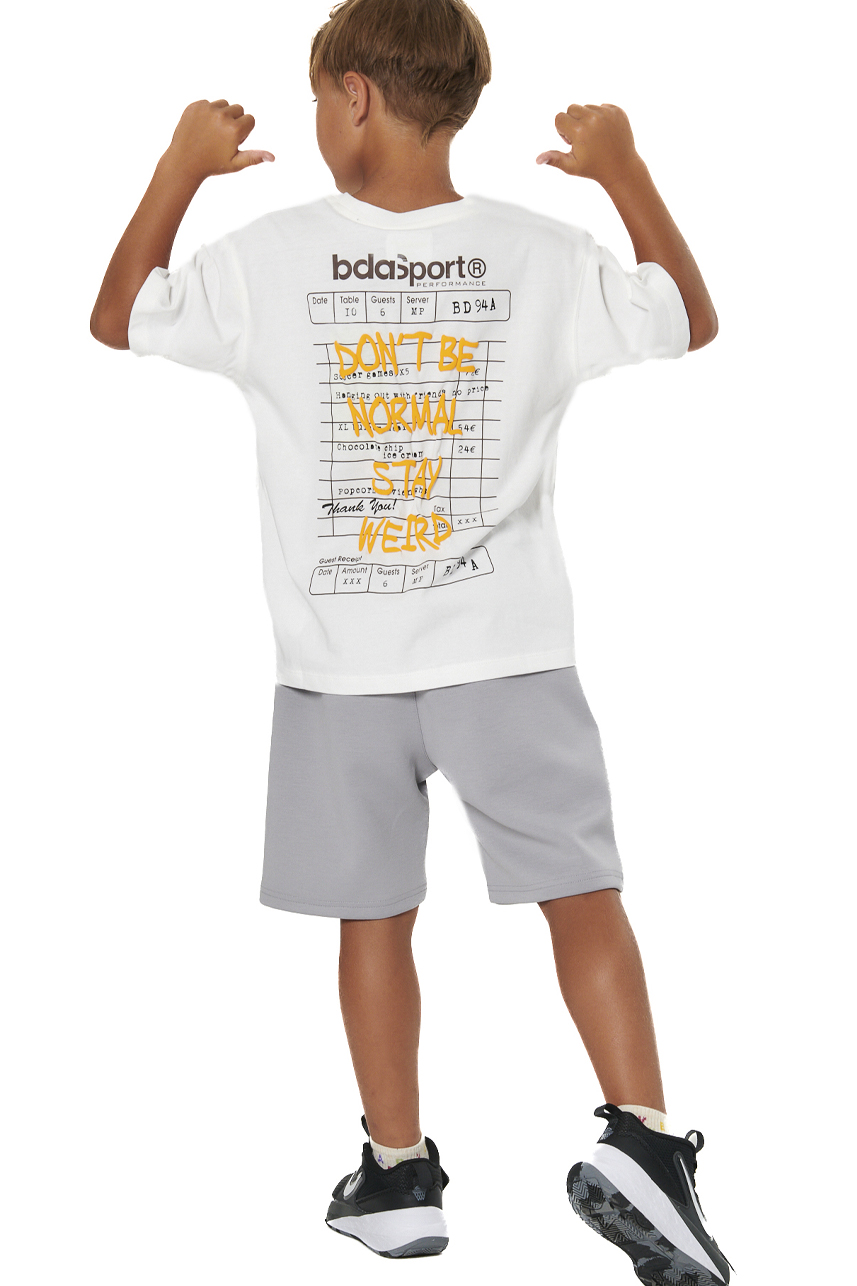 ΠΑΙΔΙΚΟ T-SHIRT ΓΙΑ ΑΓΟΡΙΑ Body Action 054606-01-WHITE ALYSSUM