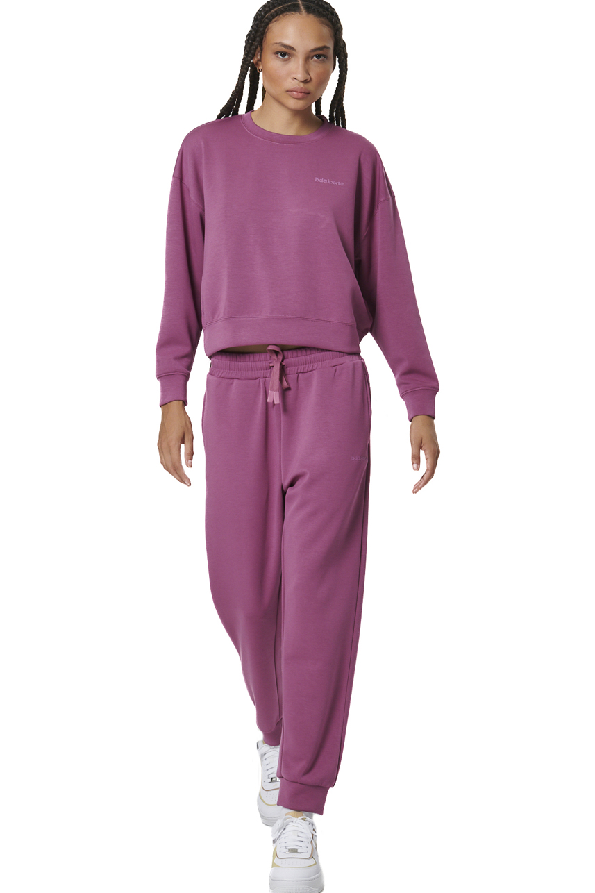 ΓΥΝΑΙΚΕΙΟ CROPPED ΦΟΥΤΕΡ Body Action 061527-01-CRUSHED BERRY