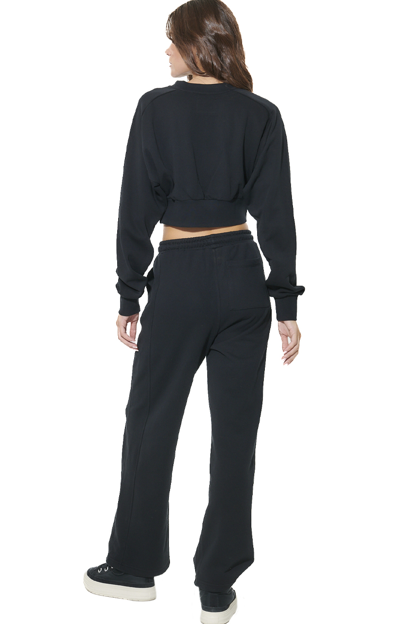 ΓΥΝΑΙΚΕΙΑ CROP ΜΠΛΟΥΖΑ Body Action 061621-01-BLACK