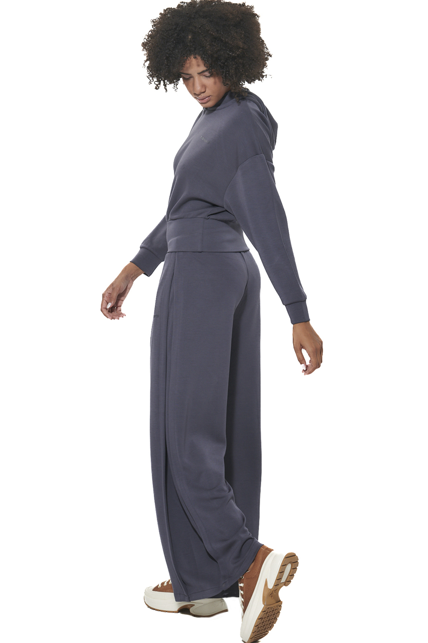 ΓΥΝΑΙΚΕΙΟ CROP MODAL ΦΟΥΤΕΡ ΜΕ ΚΟΥΚΟΥΛΑ Body Action 061622-01-EBONY BLUE