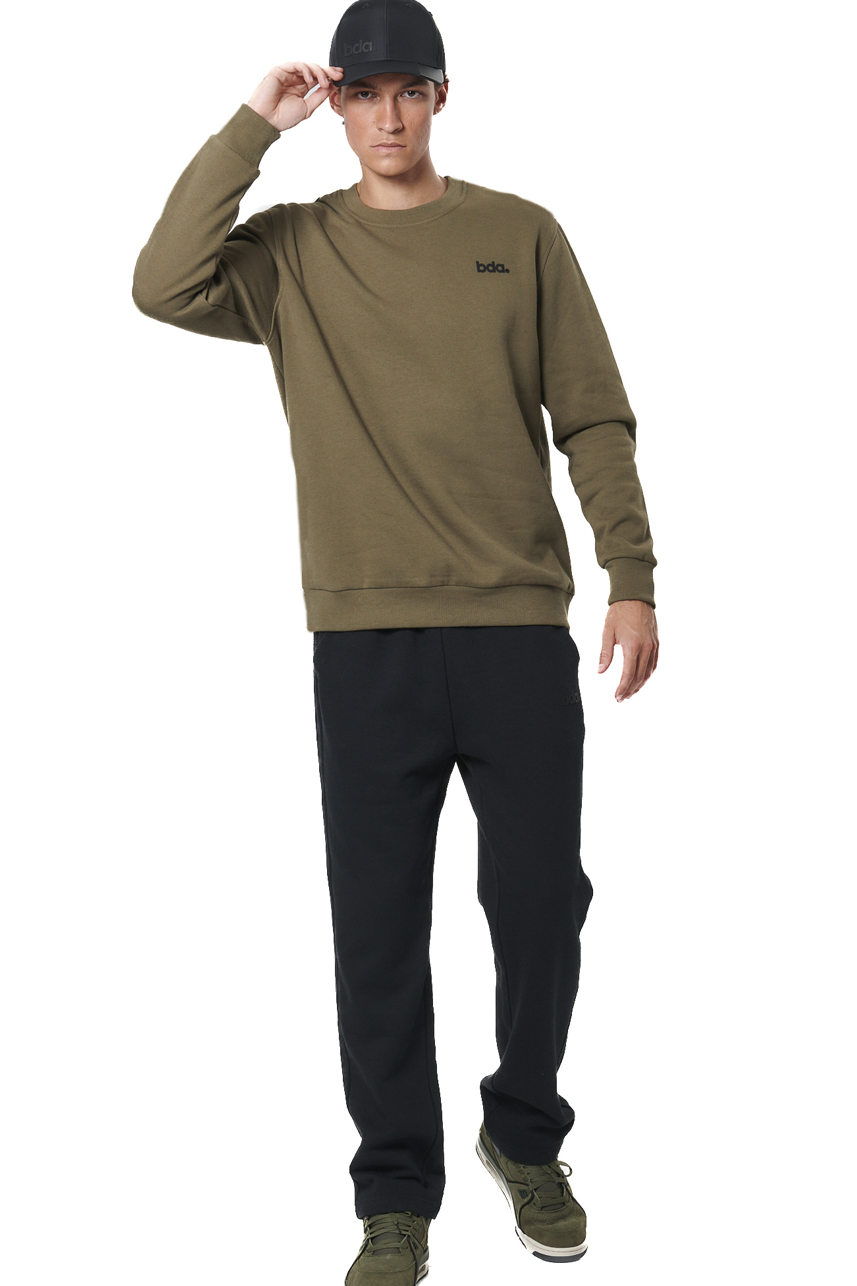 ΑΝΔΡΙΚΟ ΦΟΥΤΕΡ ΜΕ ΛΑΙΜΟΚΟΨΗ Body Action 063510-01-OLIVE GREY