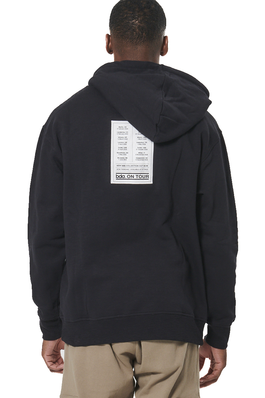 ΑΝΔΡΙΚΟ FLEECE ΦΟΥΤΕΡ ΜΕ ΚΟΥΚΟΥΛΑ Body Action 063513-01-BLACK