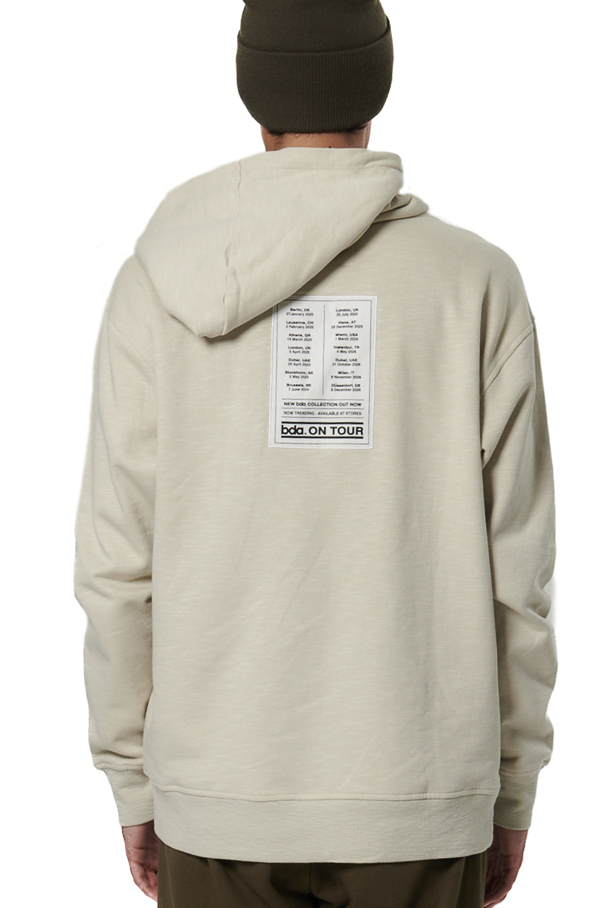 ΑΝΔΡΙΚΟ FLEECE ΦΟΥΤΕΡ ΜΕ ΚΟΥΚΟΥΛΑ Body Action 063513-01-MOONSTRUCK GREY