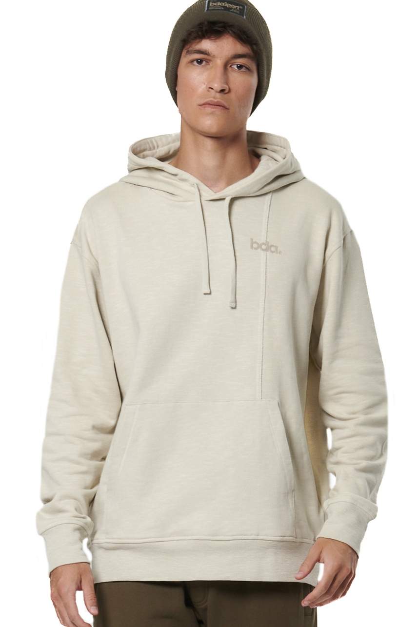 ΑΝΔΡΙΚΟ FLEECE ΦΟΥΤΕΡ ΜΕ ΚΟΥΚΟΥΛΑ Body Action 063513-01-MOONSTRUCK GREY
