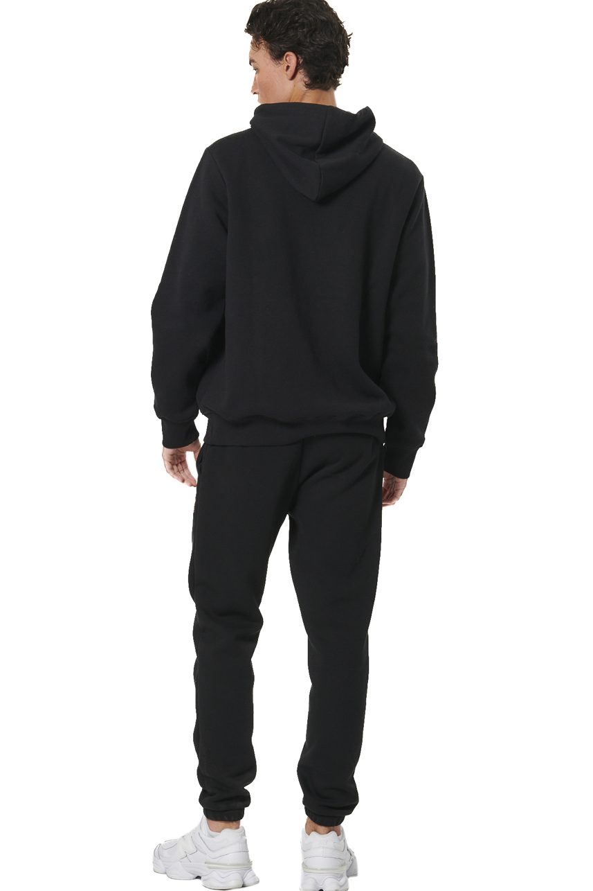 ΑΝΔΡΙΚΟ FLEECE ΦΟΥΤΕΡ ΜΕ ΚΟΥΚΟΥΛΑ  Body Action 063514-01-BLACK