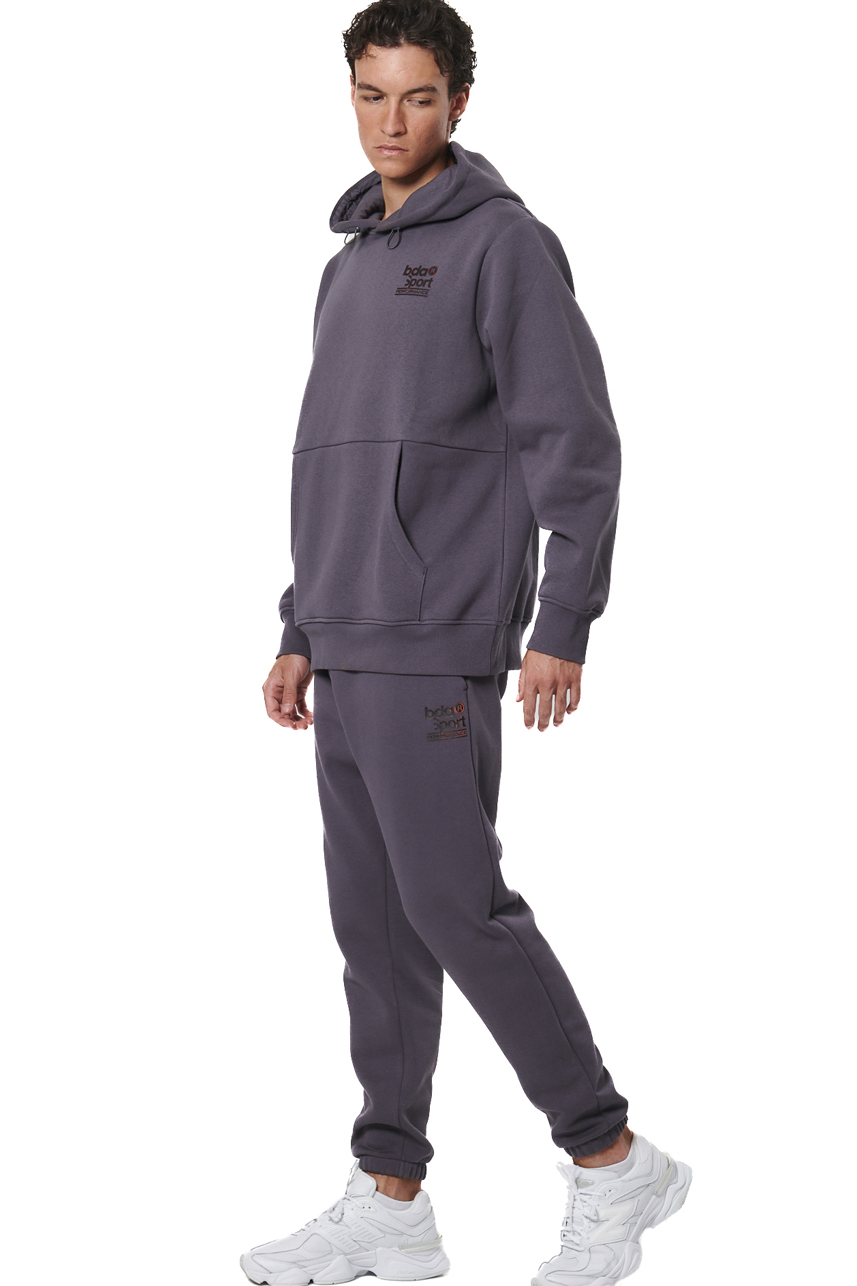 ΑΝΔΡΙΚΟ FLEECE ΦΟΥΤΕΡ ΜΕ ΚΟΥΚΟΥΛΑ  Body Action 063514-01-BOULEVARD GREY