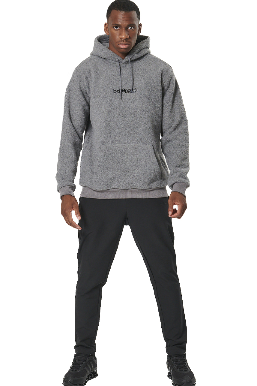 ΑΝΔΡΙΚΟ SHERPA ΦΟΥΤΕΡ ΜΕ ΚΟΥΚΟΥΛΑ Body Action 063516-01-PEARL GREY