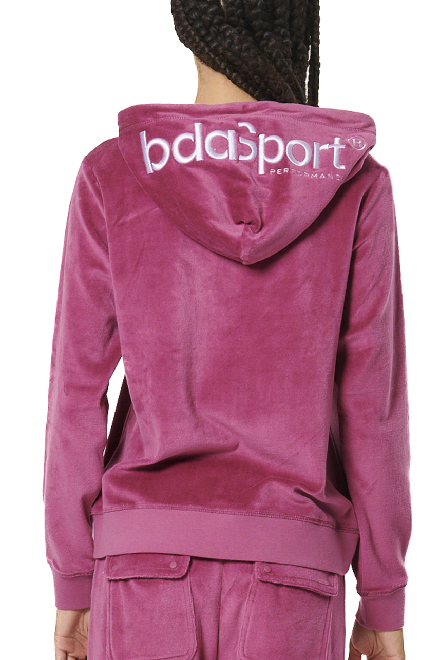 ΓΥΝΑΙΚΕΙΑ ΒΕΛΟΥΤΕ ΖΑΚΕΤΑ Body Action 071518-01-MAGENTA QUARTZ