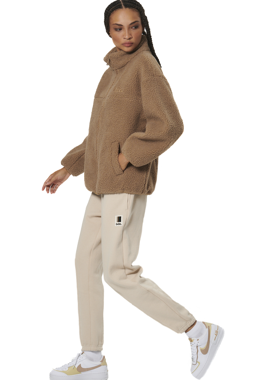 ΓΥΝΑΙΚΕΙΑ SHEEPSKIN ΖΑΚΕΤΑ Body Action 071519-01-SAND BROWN