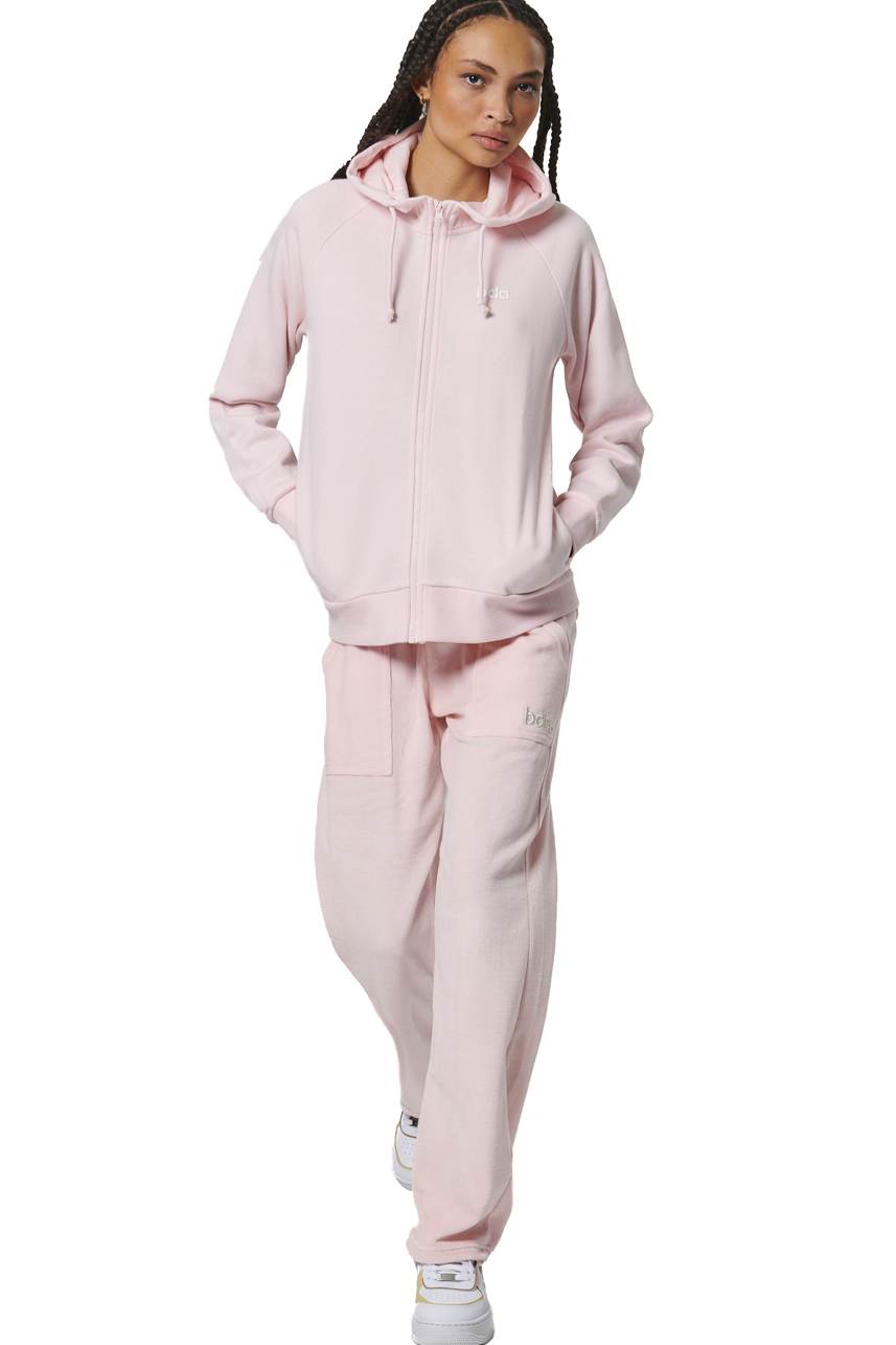 ΓΥΝΑΙΚΕΙΑ FLEECE ΖΑΚΕΤΑ ΜΕ ΚΟΥΚΟΥΛΑ  Body Action 071520-01-TENDER PINK