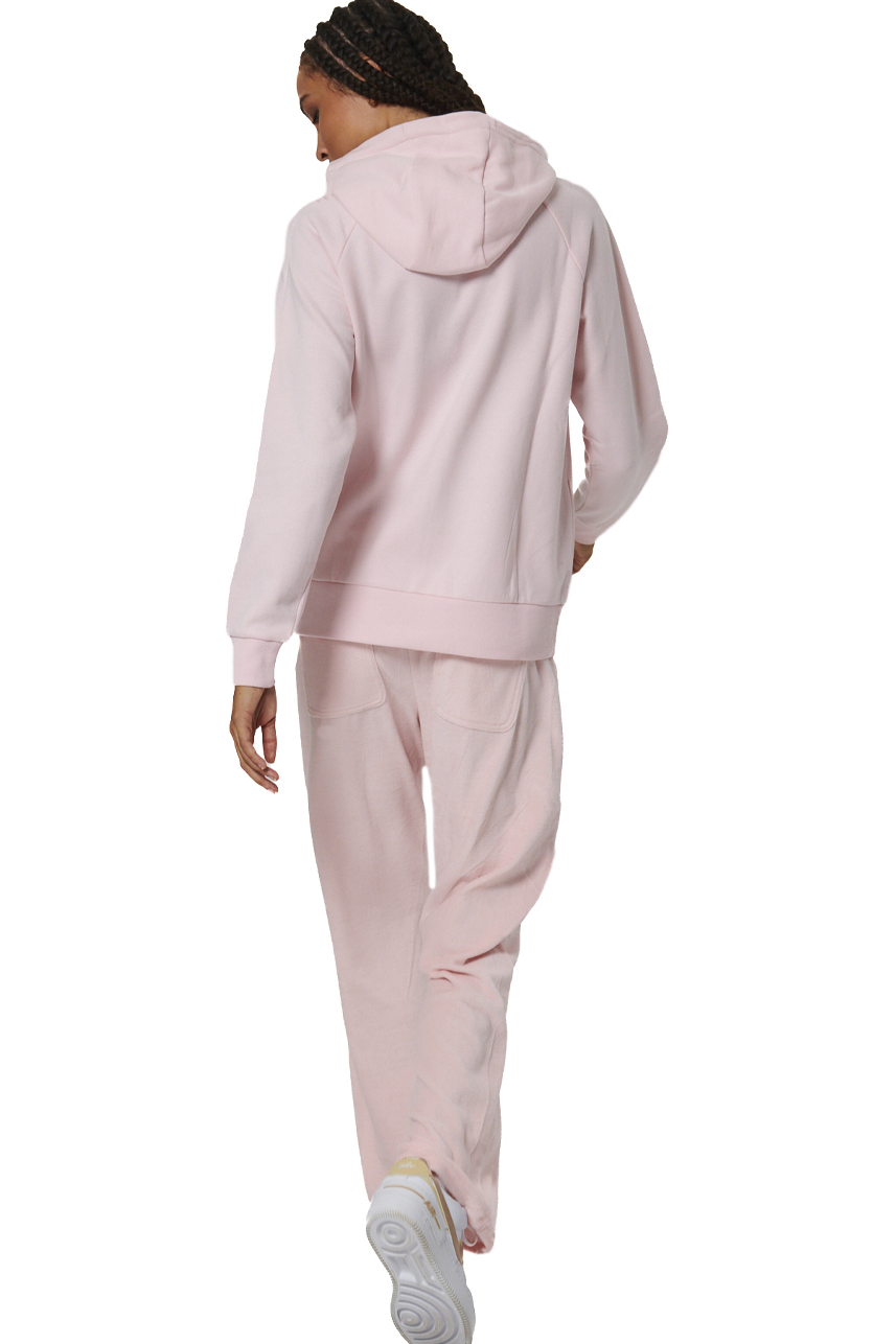 ΓΥΝΑΙΚΕΙΑ FLEECE ΖΑΚΕΤΑ ΜΕ ΚΟΥΚΟΥΛΑ  Body Action 071520-01-TENDER PINK