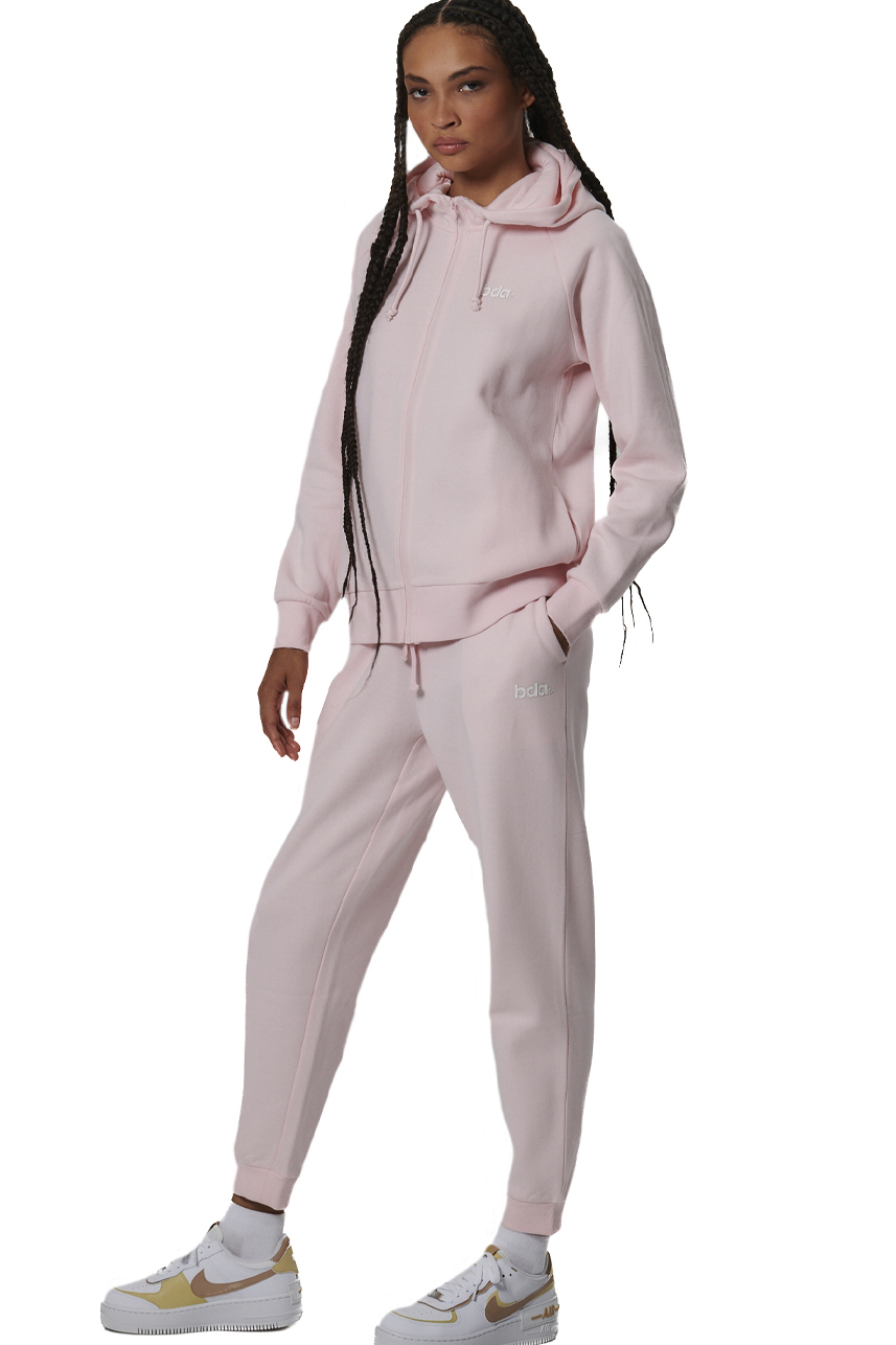 ΓΥΝΑΙΚΕΙΑ FLEECE ΖΑΚΕΤΑ ΜΕ ΚΟΥΚΟΥΛΑ  Body Action 071520-01-TENDER PINK
