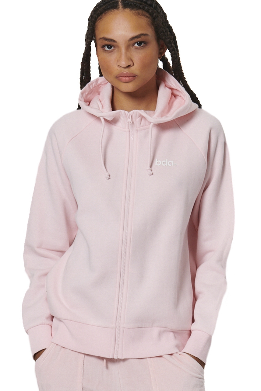 ΓΥΝΑΙΚΕΙΑ FLEECE ΖΑΚΕΤΑ ΜΕ ΚΟΥΚΟΥΛΑ  Body Action 071520-01-TENDER PINK
