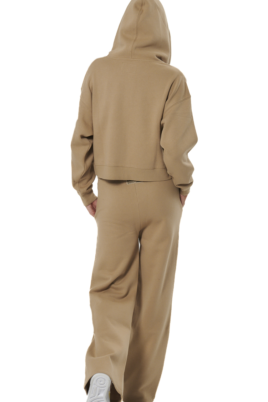ΓΥΝΑΙΚΕΙΑ ZAKETA ΜΕ ΚΟΥΚΟΥΛΑ Body Action 071521-01-TEAK BEIGE