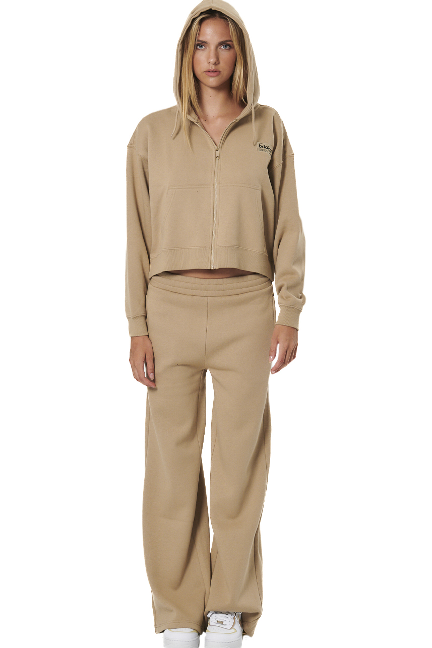 ΓΥΝΑΙΚΕΙΑ ZAKETA ΜΕ ΚΟΥΚΟΥΛΑ Body Action 071521-01-TEAK BEIGE
