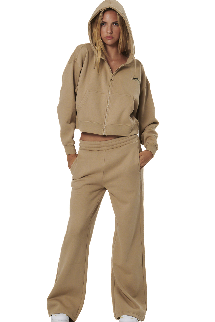 ΓΥΝΑΙΚΕΙΑ ZAKETA ΜΕ ΚΟΥΚΟΥΛΑ Body Action 071521-01-TEAK BEIGE