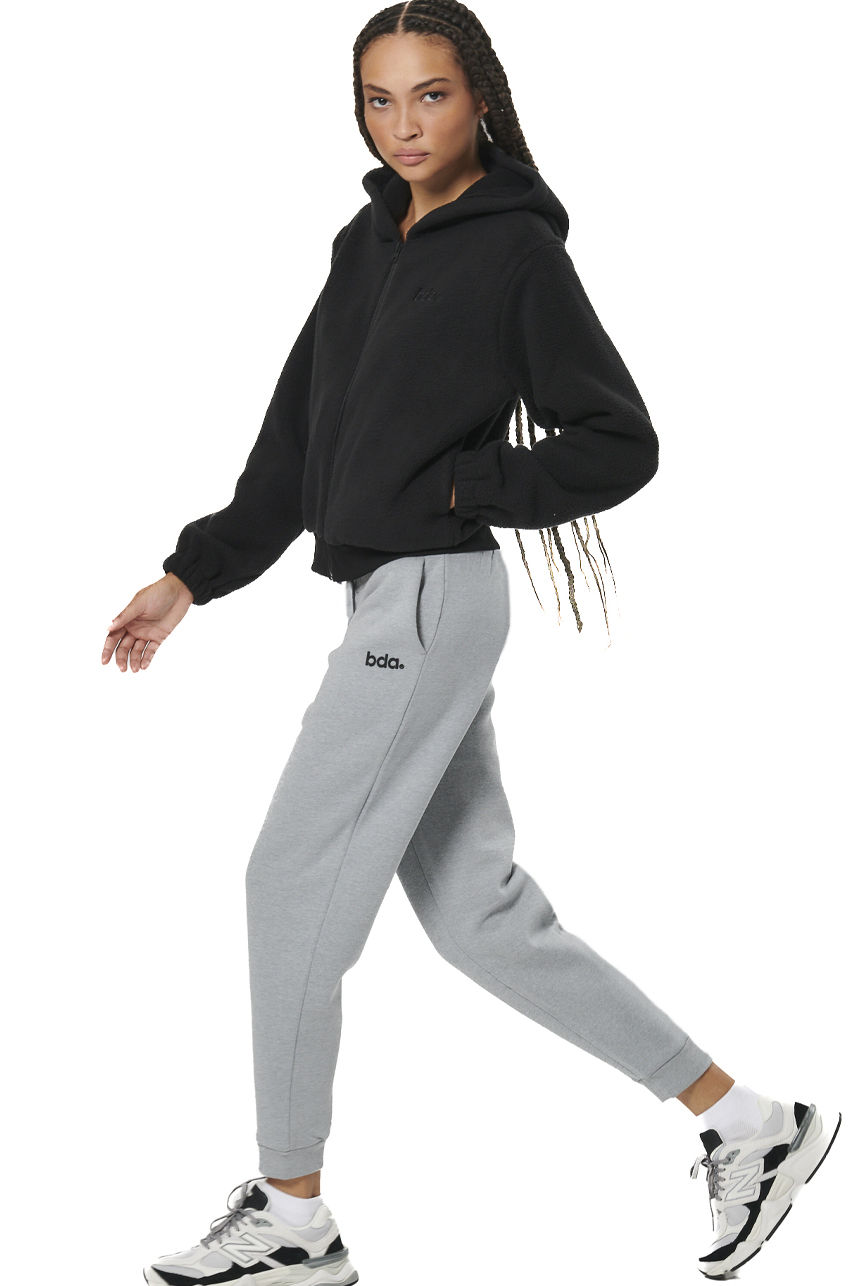 ΓΥΝΑΙΚΕΙΑ SHERPA ΖΑΚΕΤΑ ΜΕ ΚΟΥΚΟΥΛΑ Body Action 071523-01-BLACK