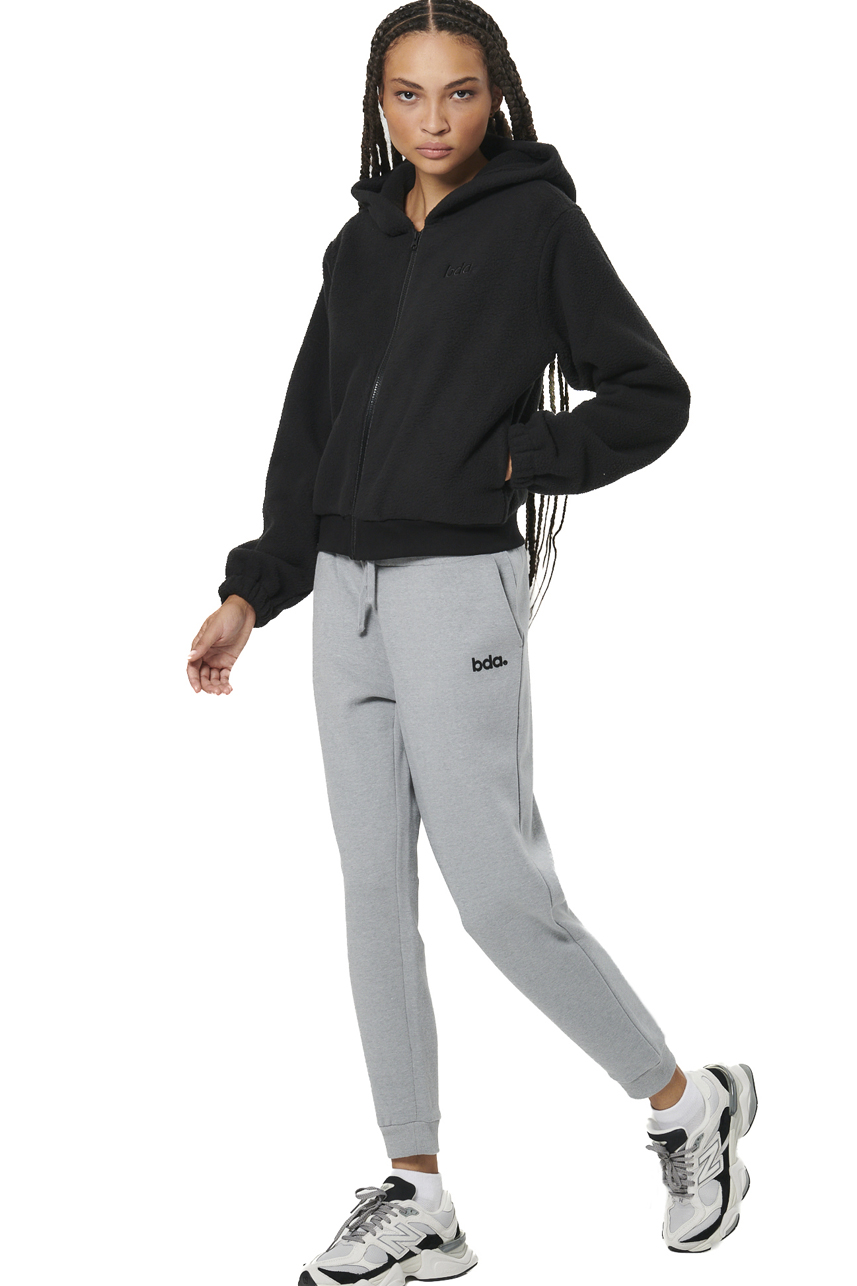 ΓΥΝΑΙΚΕΙΑ SHERPA ΖΑΚΕΤΑ ΜΕ ΚΟΥΚΟΥΛΑ Body Action 071523-01-BLACK