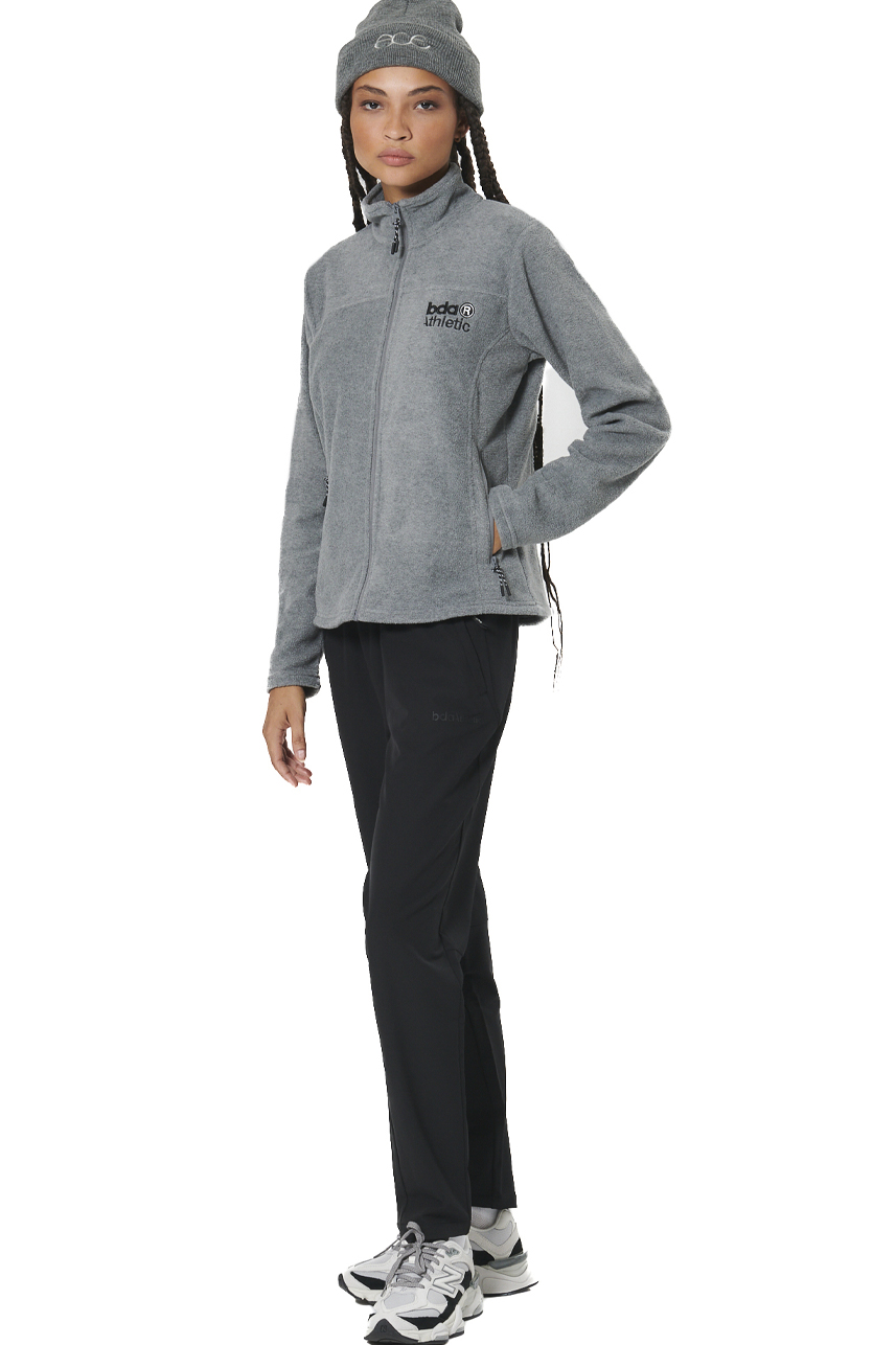 ΓΥΝΑΙΚΕΙΑ POLAR FLEECE ΖΑΚΕΤΑ Body Action 071525-01-DARK MELANGE GREY