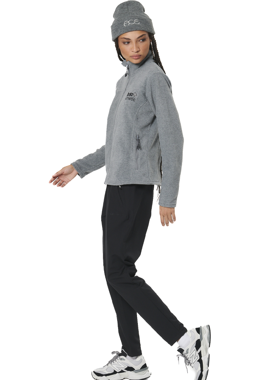 ΓΥΝΑΙΚΕΙΑ POLAR FLEECE ΖΑΚΕΤΑ Body Action 071525-01-DARK MELANGE GREY