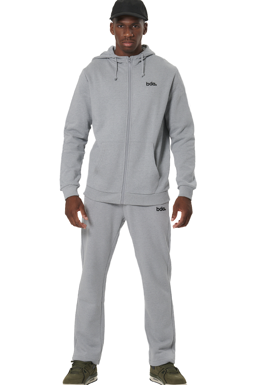 ΑΝΔΡΙΚΗ ΖΑΚΕΤΑ ΜΕ ΚΟΥΚΟΥΛΑ Body Action 073520-01-SILVER GREY