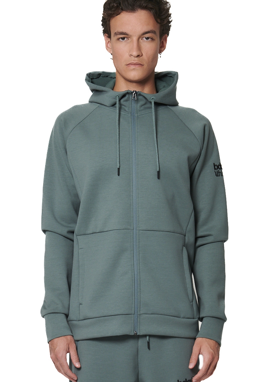 ΑΝΔΡΙΚΗ TECH FLEECE ΖΑΚΕΤΑ ΜΕ ΚΟΥΚΟΥΛΑ Body Action 073521-01-BALSAM GREEN
