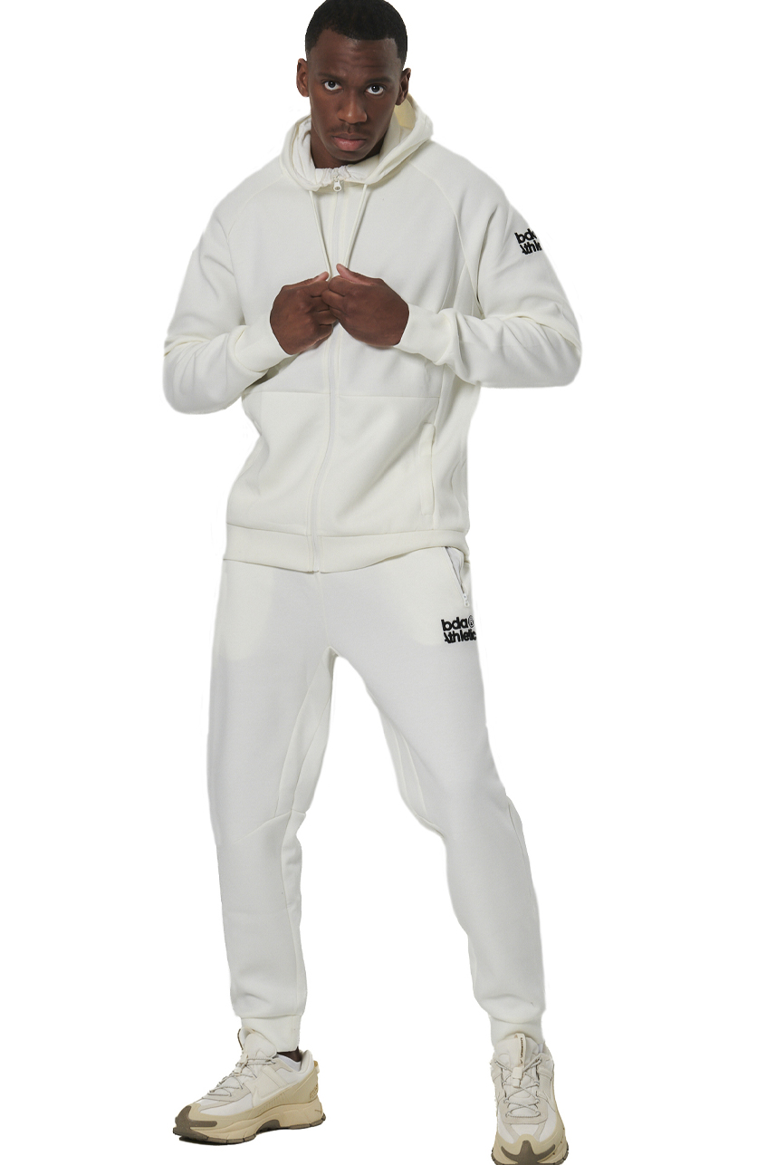 ΑΝΔΡΙΚΗ TECH FLEECE ΖΑΚΕΤΑ ΜΕ ΚΟΥΚΟΥΛΑ Body Action 073521-01-WHITE OFF