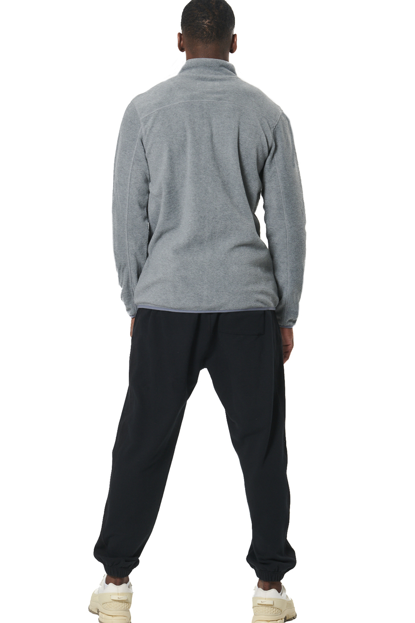 ΑΝΔΡΙΚΗ POLAR FLEECE ΖΑΚΕΤΑ Body Action 073524-01-DARK MELANGE GREY