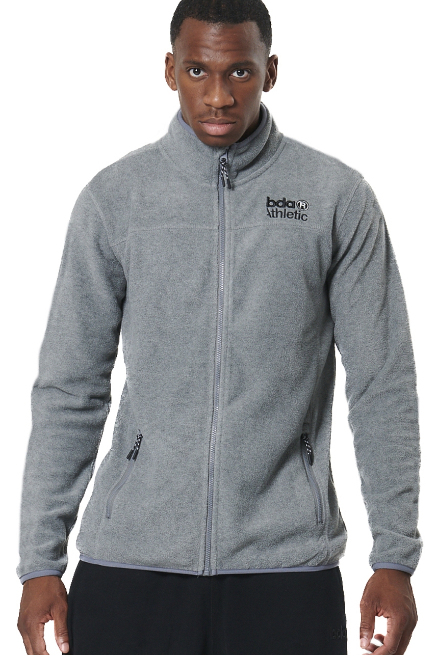 ΑΝΔΡΙΚΗ POLAR FLEECE ΖΑΚΕΤΑ Body Action 073524-01-DARK MELANGE GREY