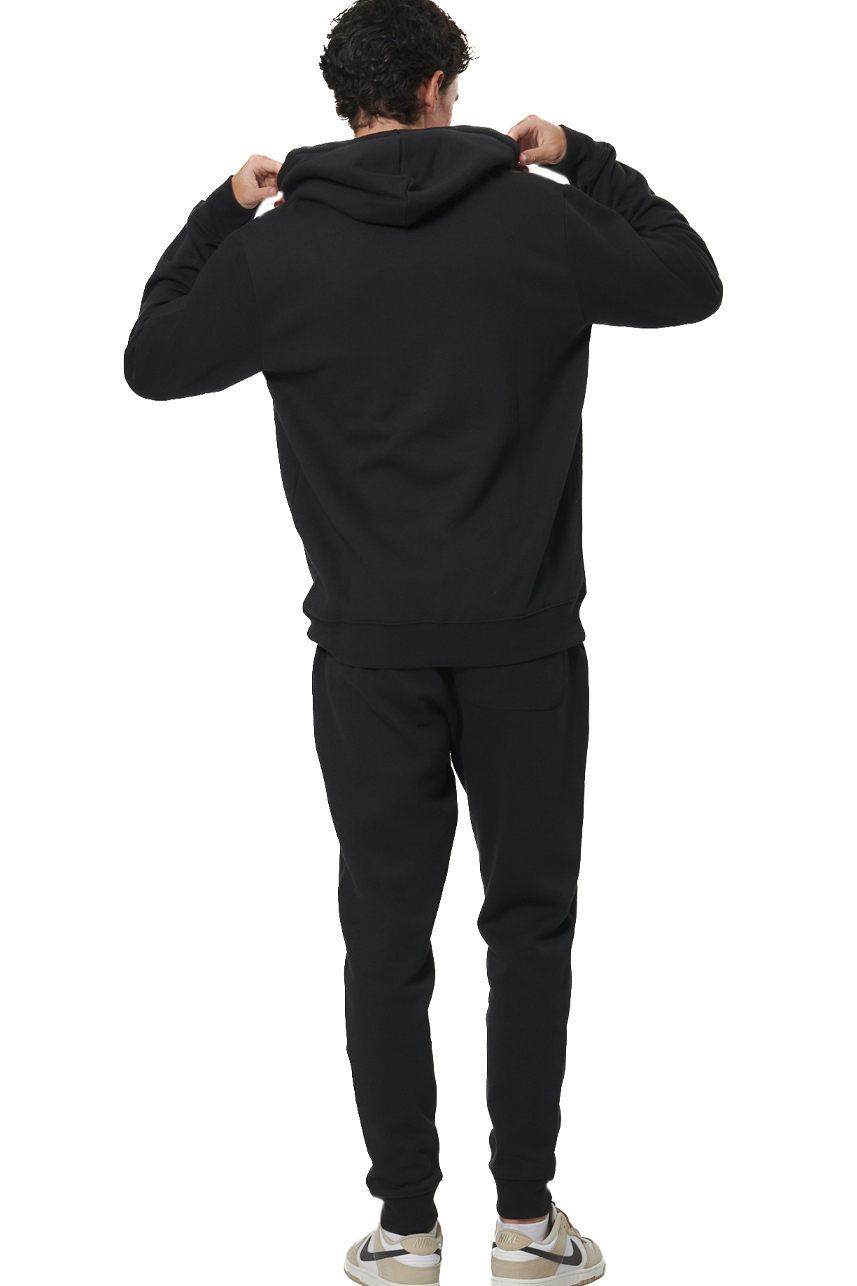 ΑΝΔΡΙΚΗ ΖΑΚΕΤΑ ΜΕ ΚΟΥΚΟΥΛΑ Body Action 073525-01-BLACK