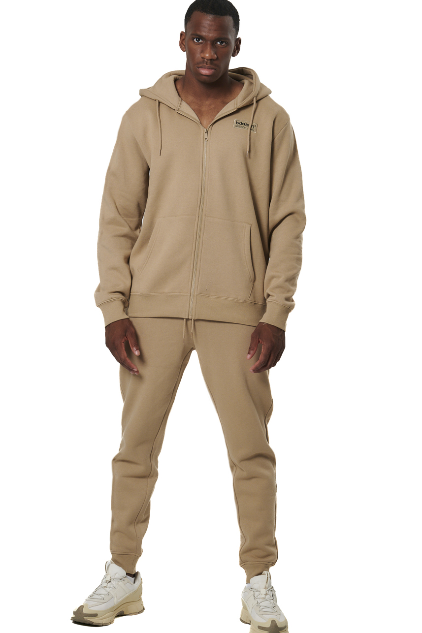 ΑΝΔΡΙΚΗ ΖΑΚΕΤΑ ΜΕ ΚΟΥΚΟΥΛΑ Body Action 073525-01-TEAK BEIGE