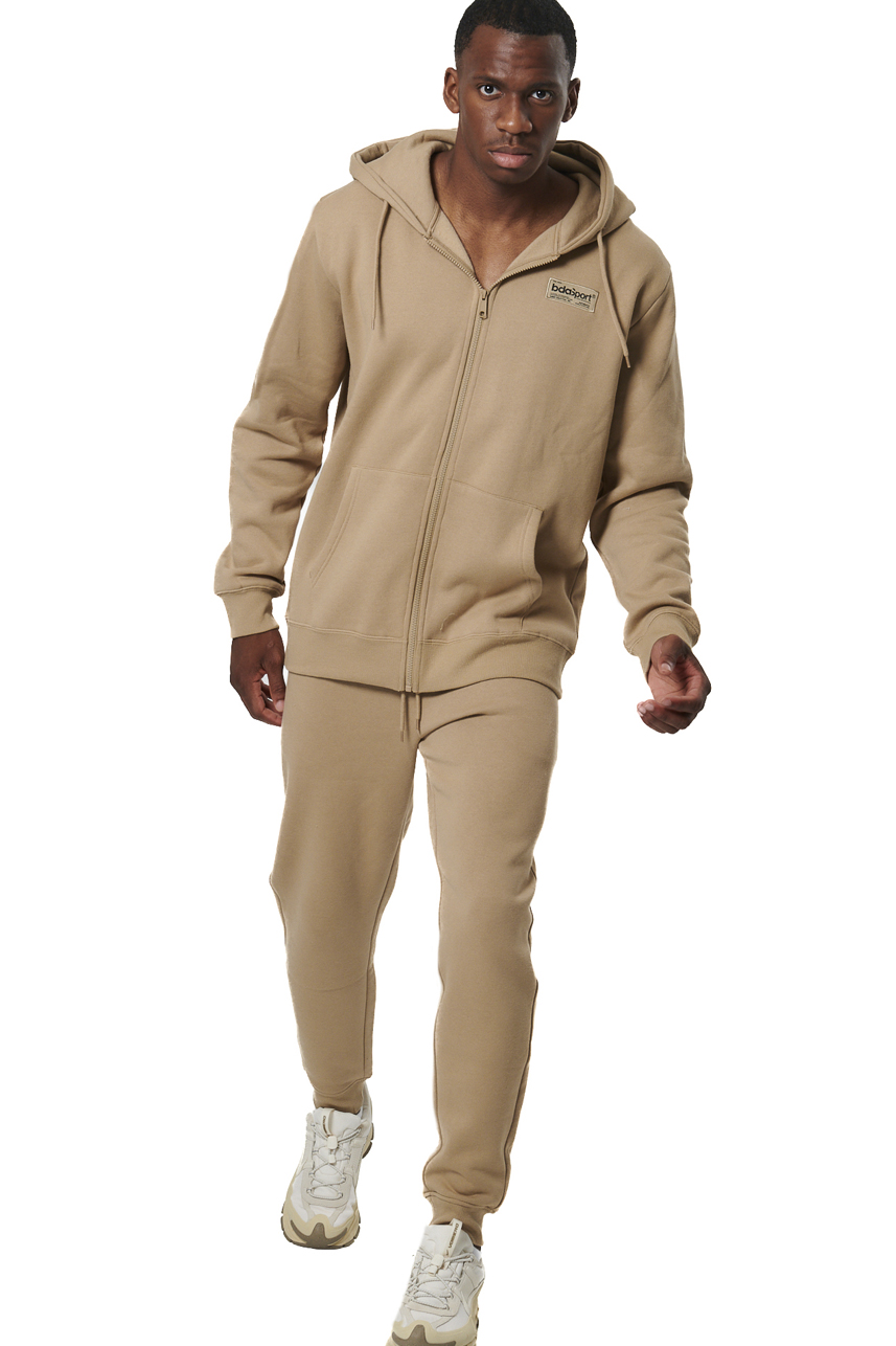 ΑΝΔΡΙΚΗ ΖΑΚΕΤΑ ΜΕ ΚΟΥΚΟΥΛΑ Body Action 073525-01-TEAK BEIGE